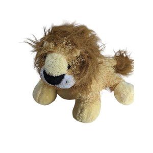 Stuffed Animal Ganz Webkinz Lil Kinz Lion HS006 Plush Toy No Code